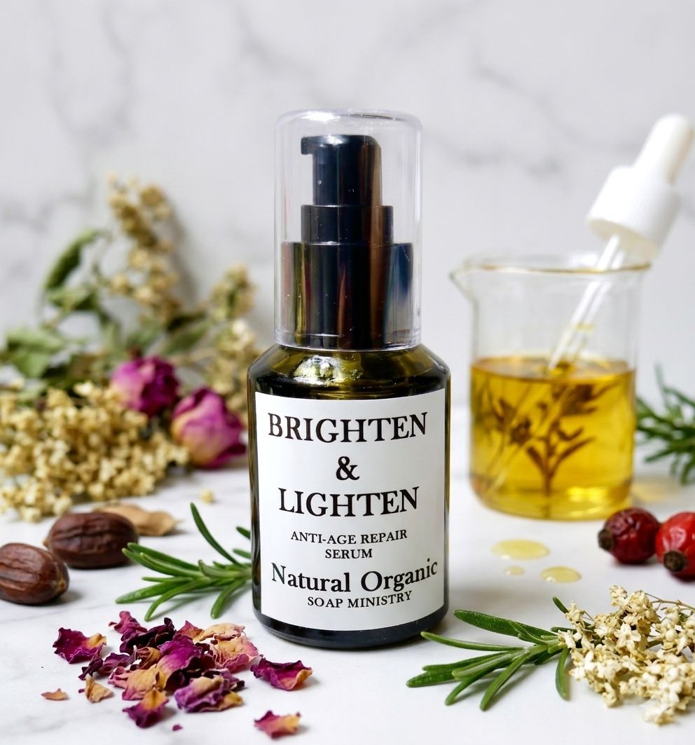 Brighten & Lighten Anti-Age Repair Night Serum (50ML) SoapMinistry