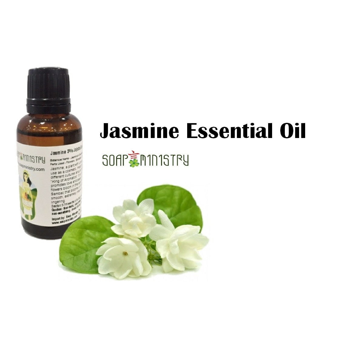 Jasmine 3% Jojoba Pure Essential Oil SoapMinistry