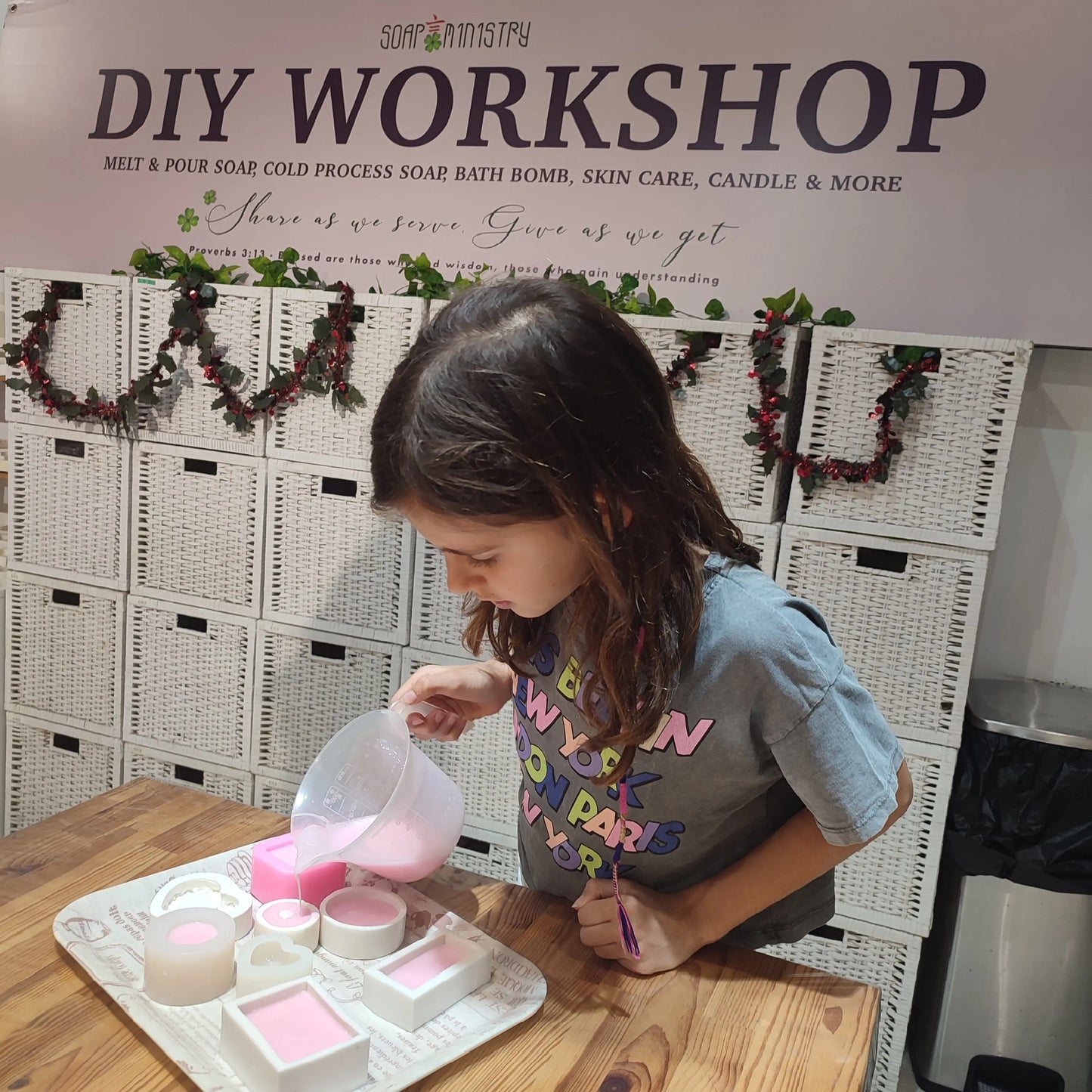 Basic Melt & Pour Soap-making Workshop SoapMinistry