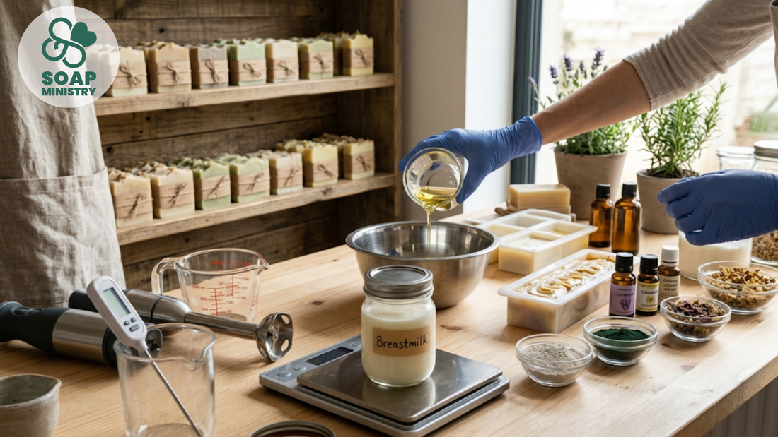 Breastmilk Soap Making Service Explained