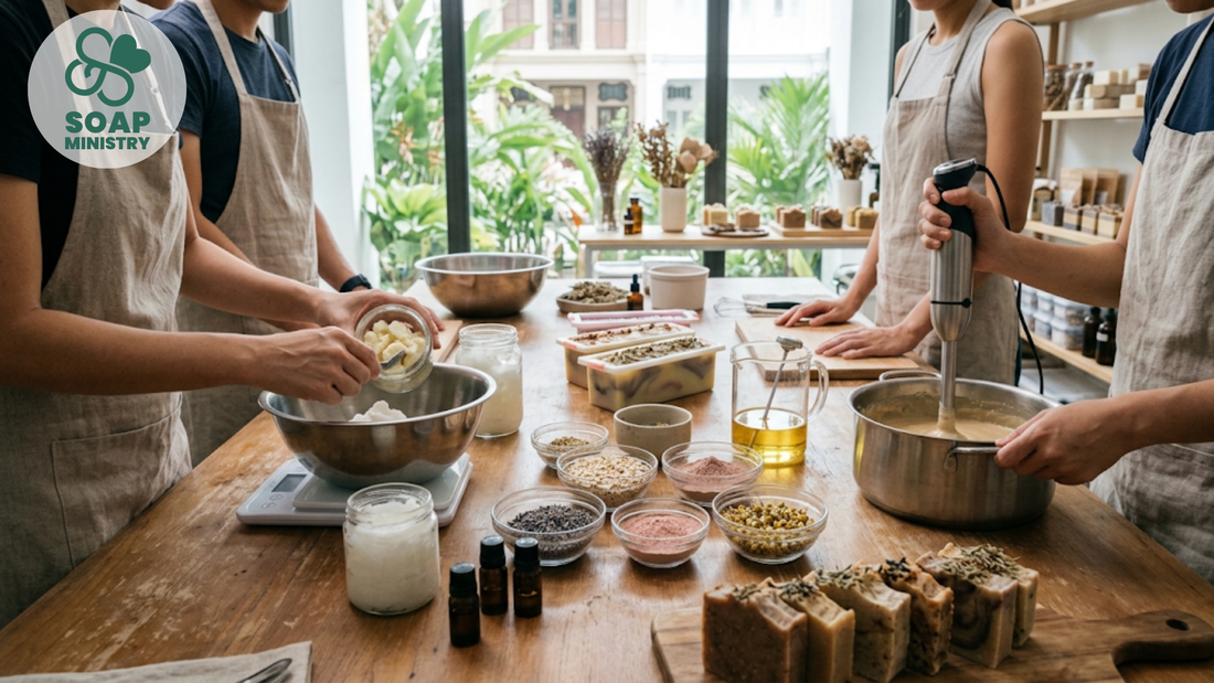 DIY Cold Process Soap Workshops in Singapore: Natural Skincare for Eczema, Acne & Sensitive Skin