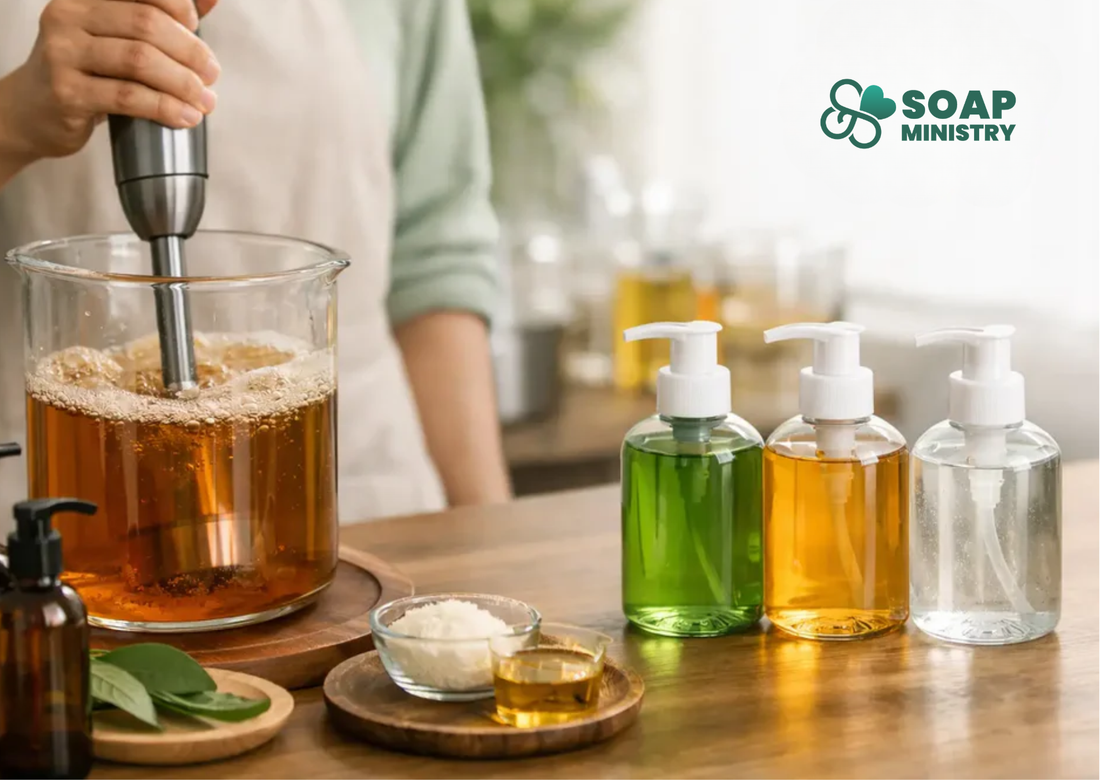 Liquid Soap Making Workshop: What to Expect
