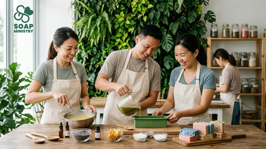 Team Bonding Soap Workshops in Singapore That Work