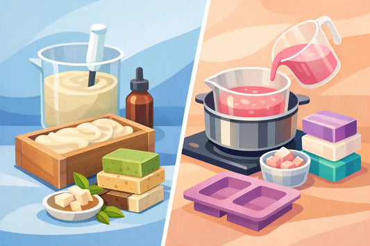 Cold Process Soap vs Melt and Pour Soap