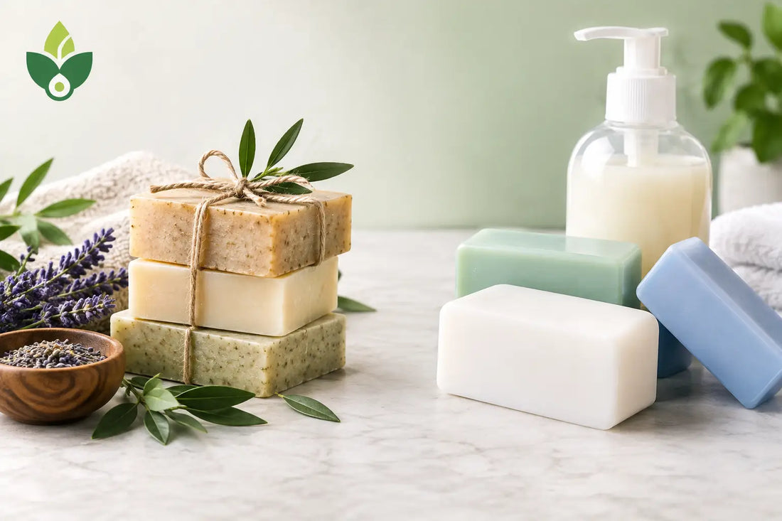 Natural Soap Versus Commercial Soap Compared