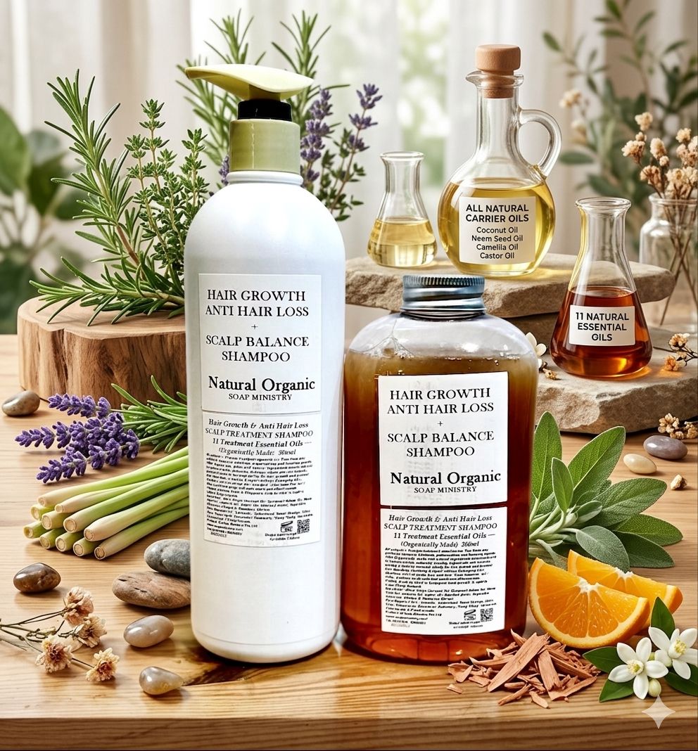 Hair Growth Anti Hair Loss + Scalp Balance Shampoo SoapMinistry