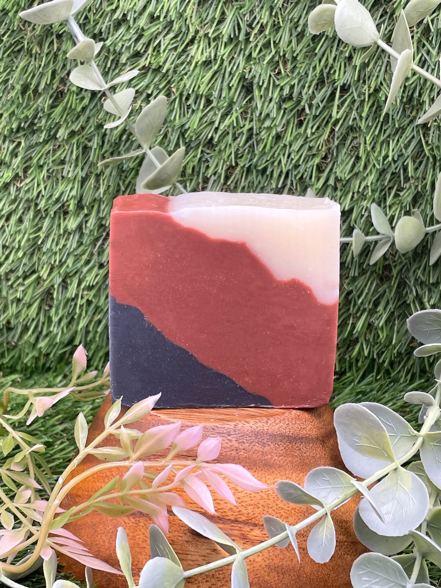 Bamboo Charcoal Red Clay Cold Process Face Soap
