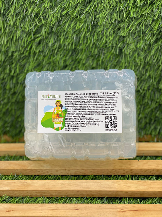 Premium Centella Asiatica Soap Base (T.E.A Free)