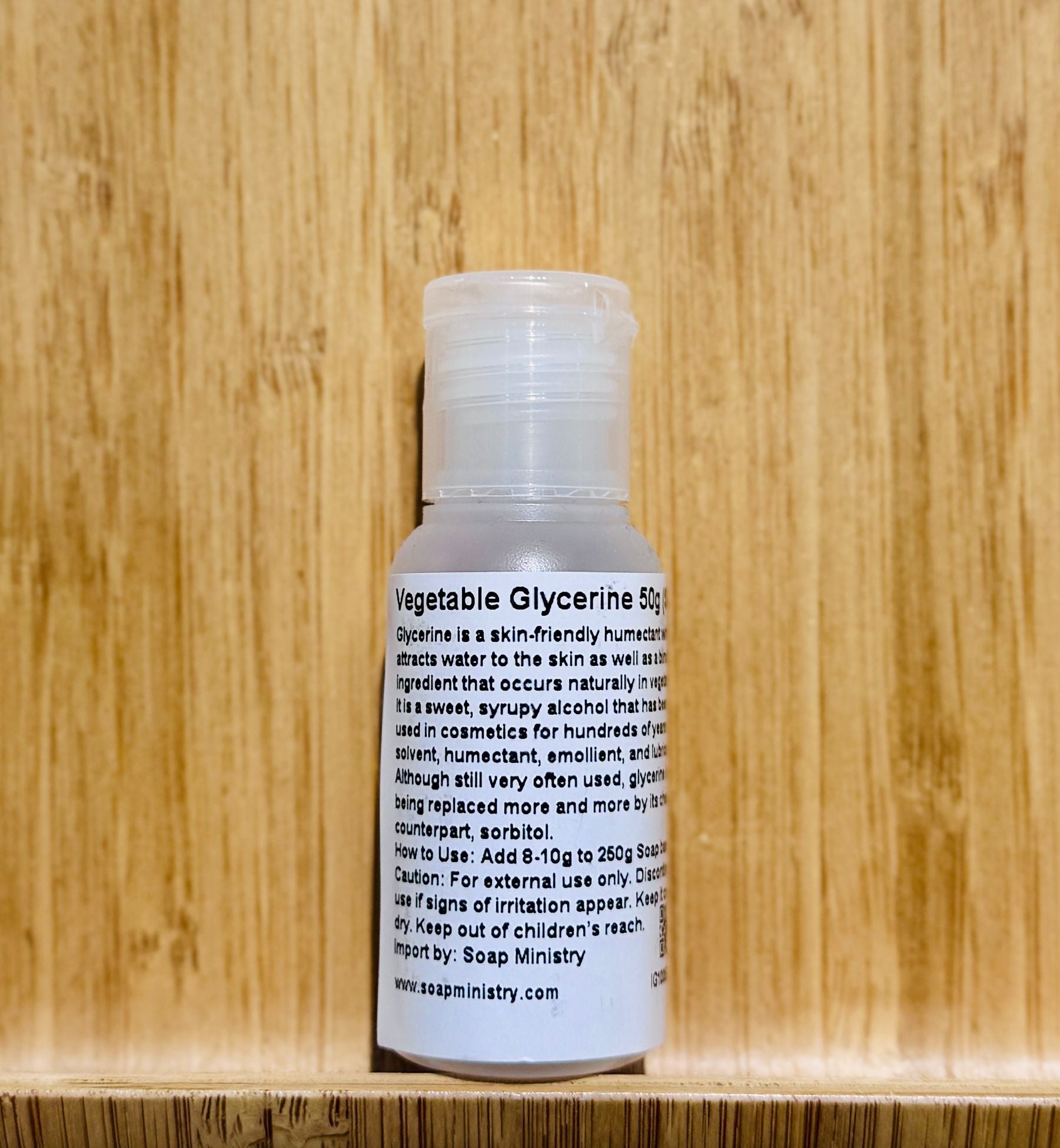 Vegetable Glycerine SoapMinistry