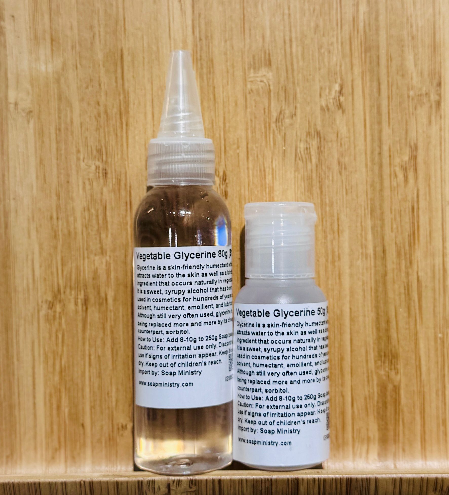 Vegetable Glycerine SoapMinistry