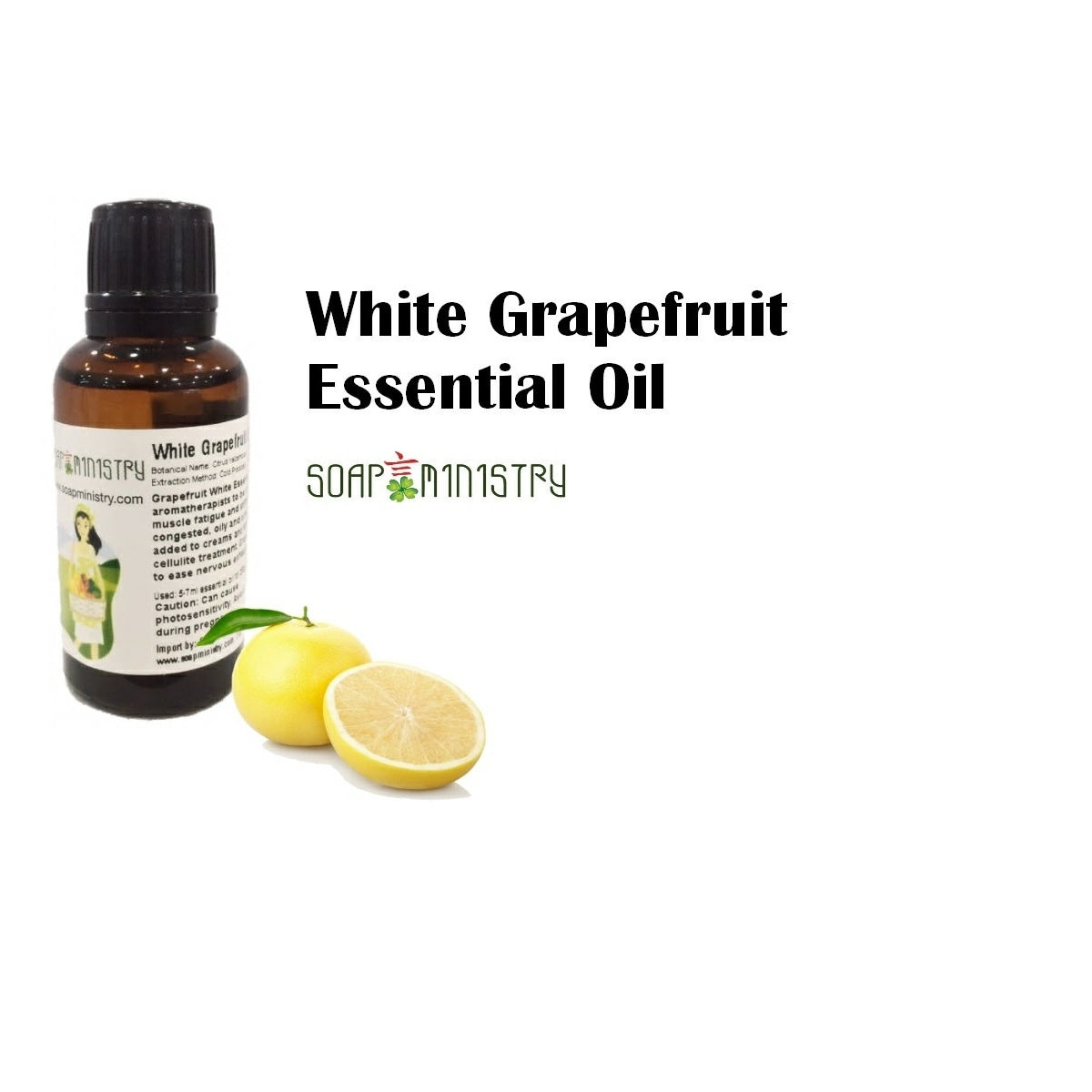 White Grapefruit 100% Pure Essential Oil